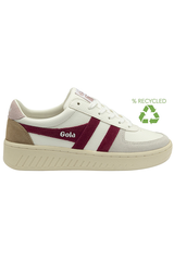 Gola Classics Women's Grandslam Trident Sneakers-White Cerise