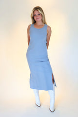 Crew Tank Dress - Denim