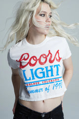 Coors Light Cropped Tee