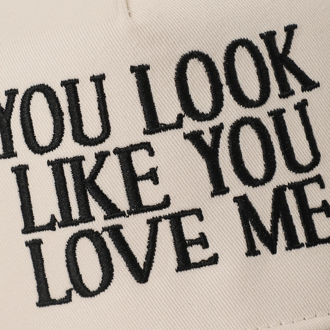 You Look Like You Love Me Animal Print Trucker Hat