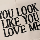 You Look Like You Love Me Animal Print Trucker Hat