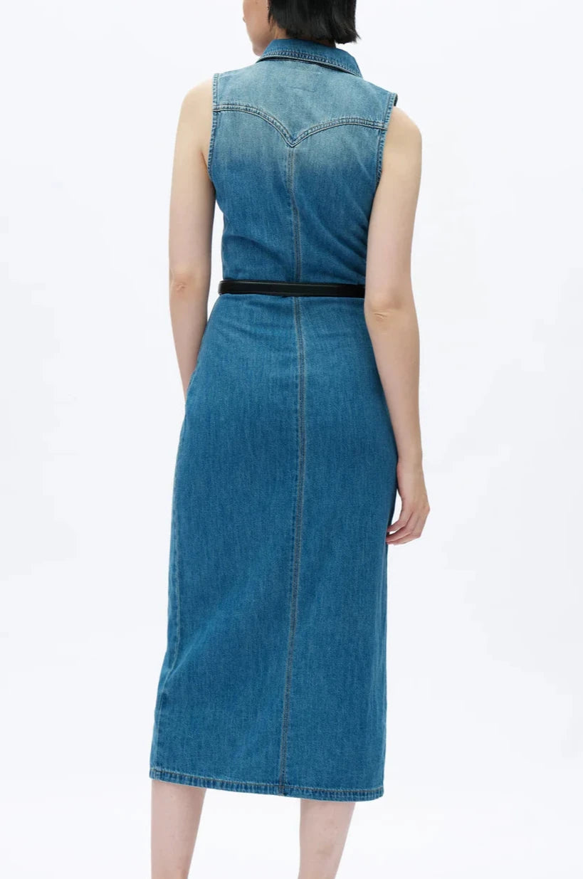 Julia Cardigan Denim Dress