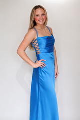 Antlia Turquoise Maxi Dress