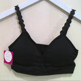 Black Bra Black Circle Straps