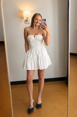 Fiorella Strapless Mini Dress
