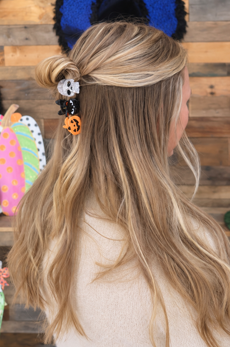 Spooky Season Mini Claw Clips
