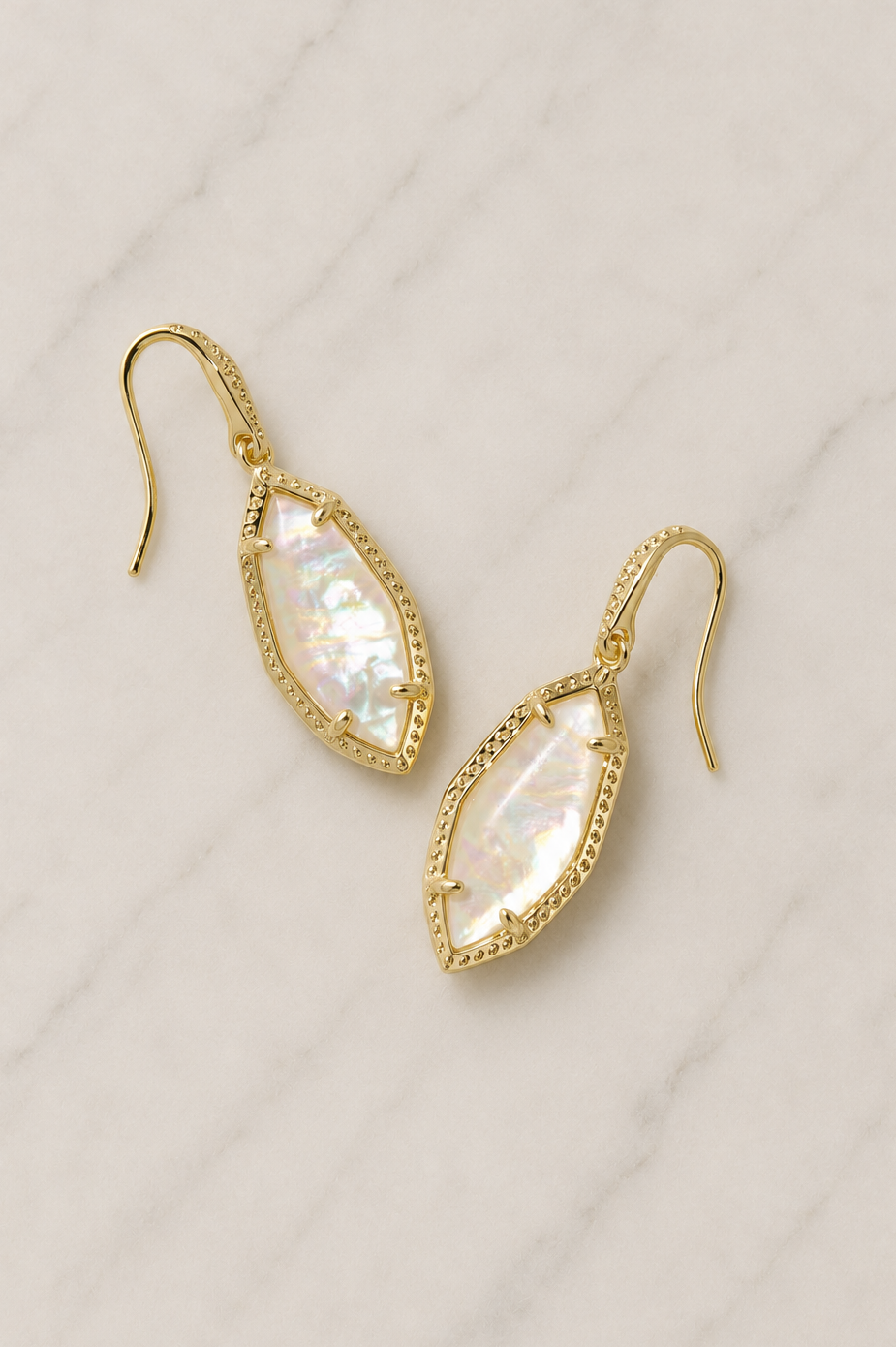 Ophelia Gold Small Drop Earrings