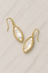 Ophelia Gold Small Drop Earrings