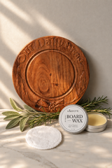 Vintage English Bread Board - Natural Wood