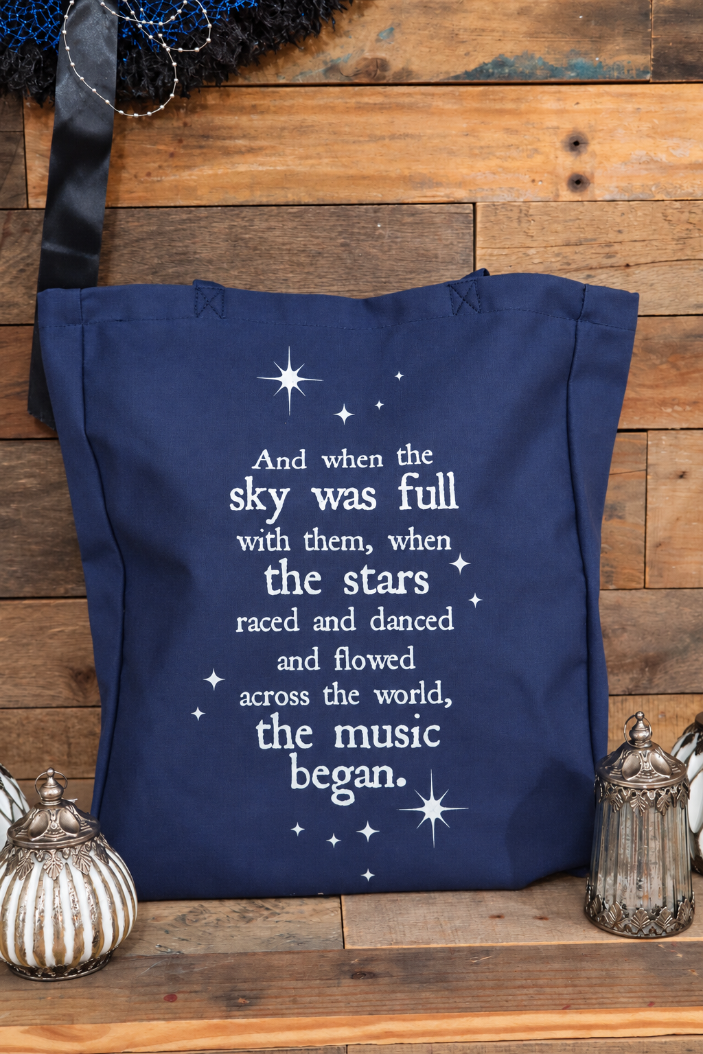 Night Court Canvas Tote