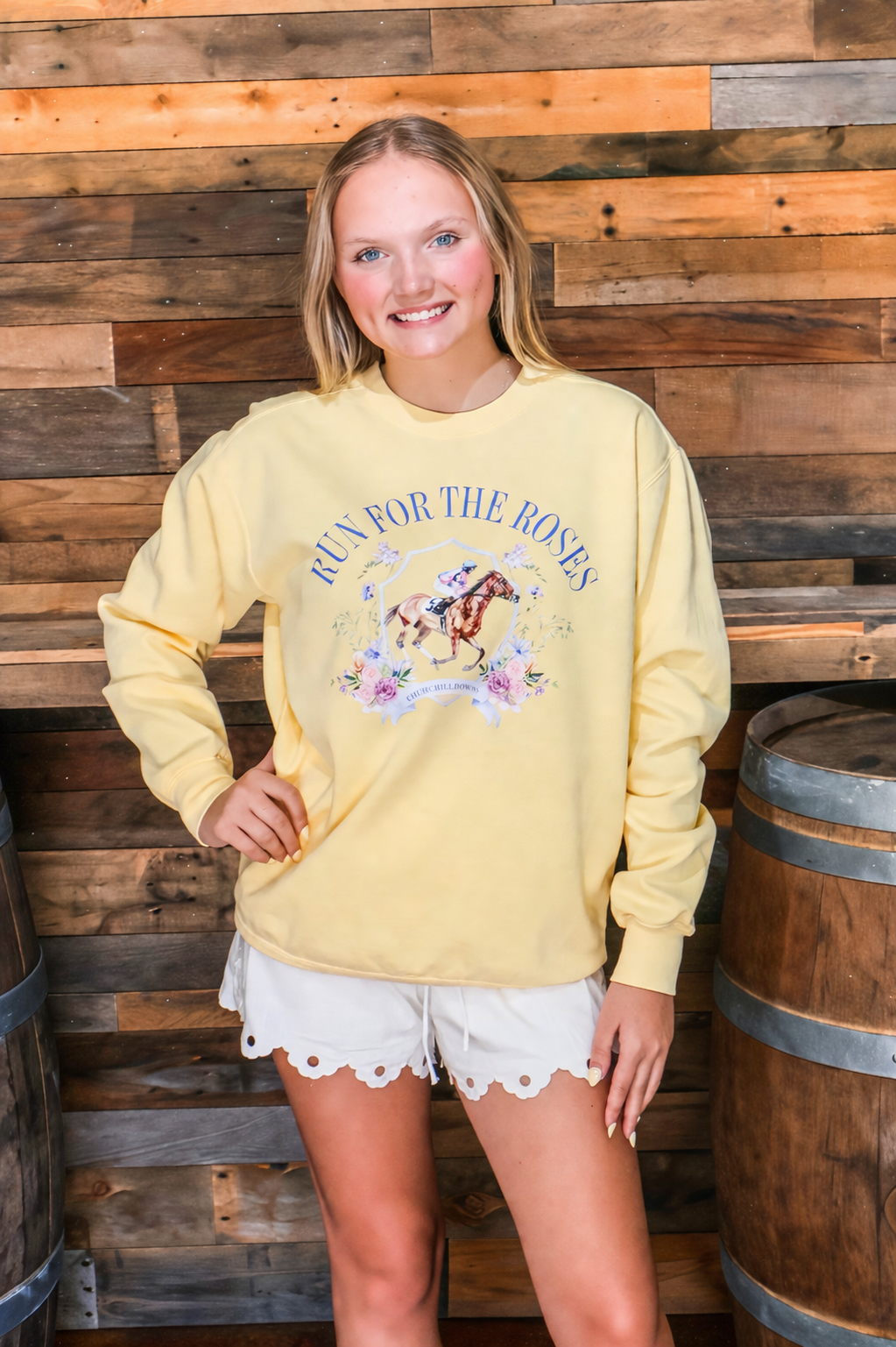 Kentucky Derby "Run For The Roses" Sweatshirt