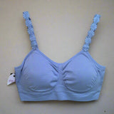 Denim Bra Denim Flower Straps