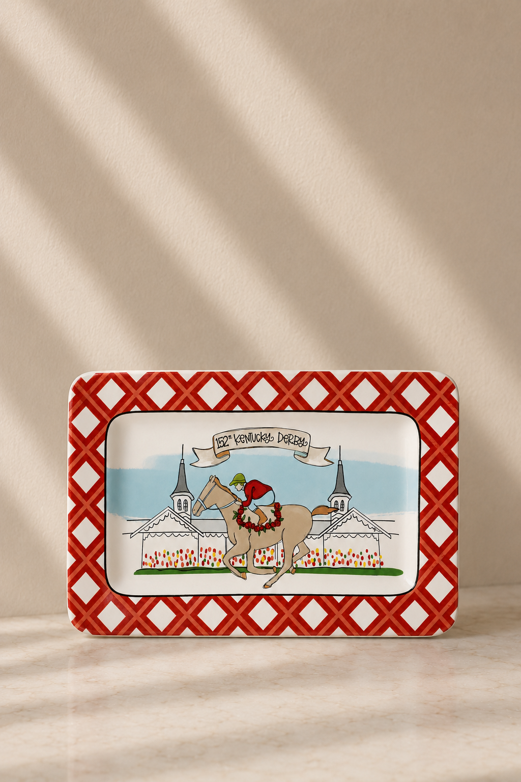 15.75" Derby Race Platter