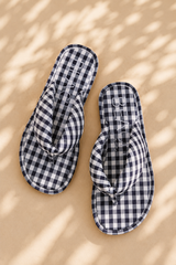 Gidget Gingham Flip Flops