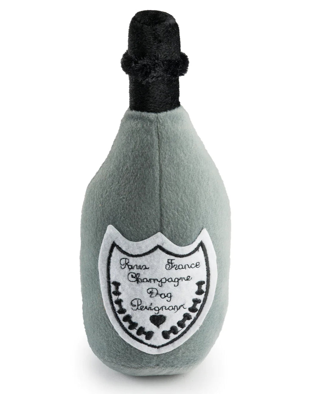 Champagne Dog Perignonn Plush Dog Toy