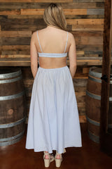 Destene Midi Dress - Sky