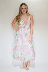 Janna Tea Length Dress
