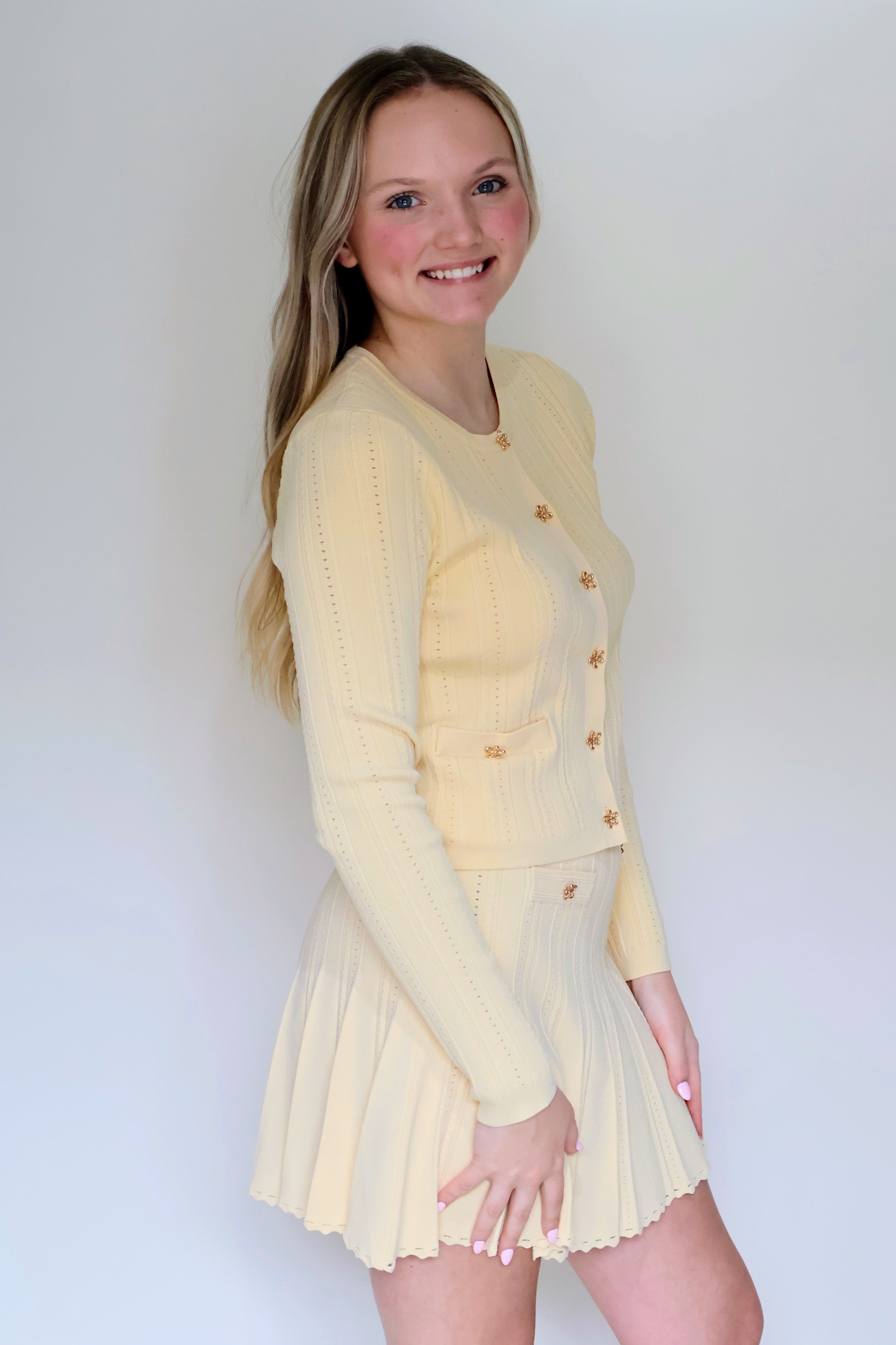 Tehya Mini Sweater Skirt