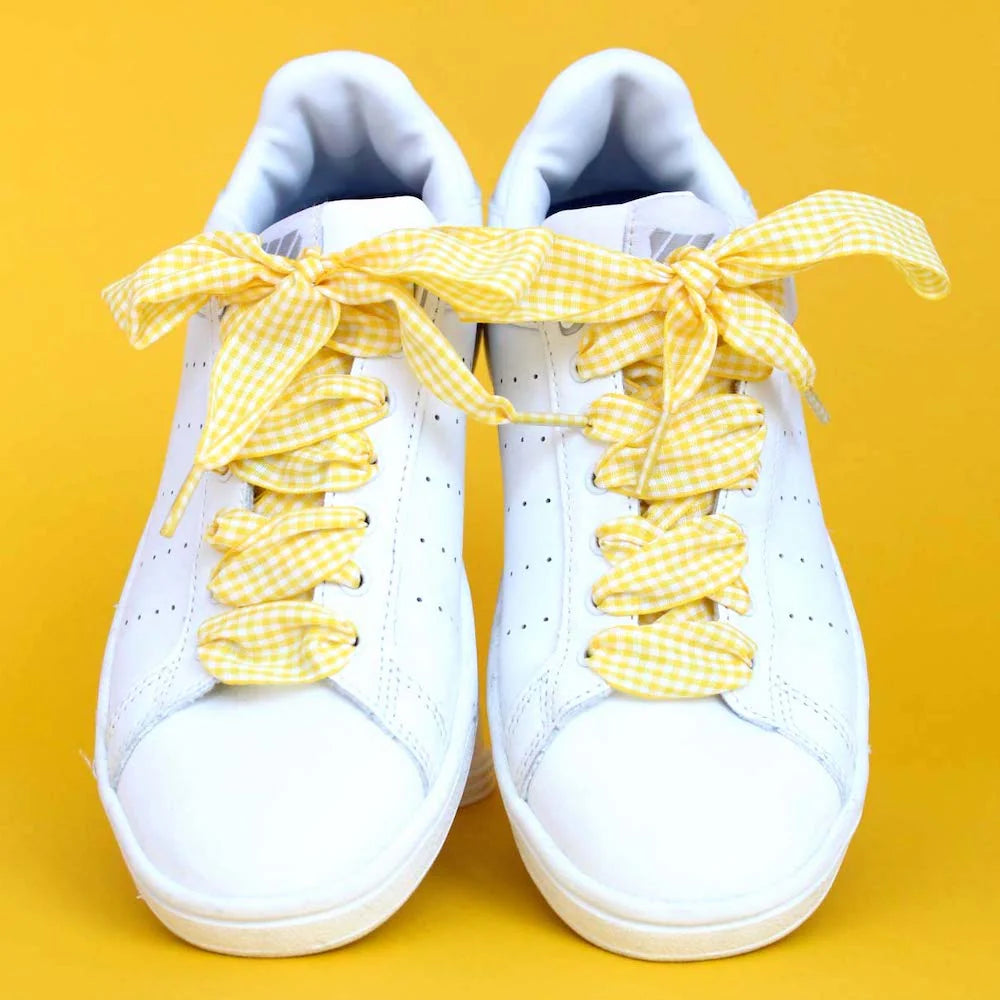 Yellow Gingham Laces
