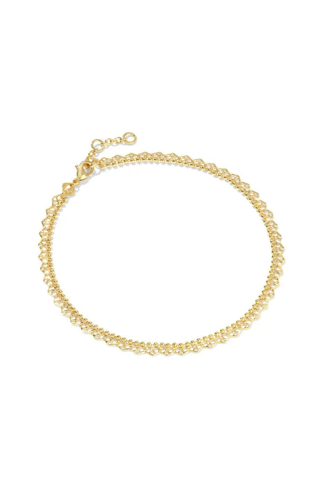 Mallory Gold Anklet