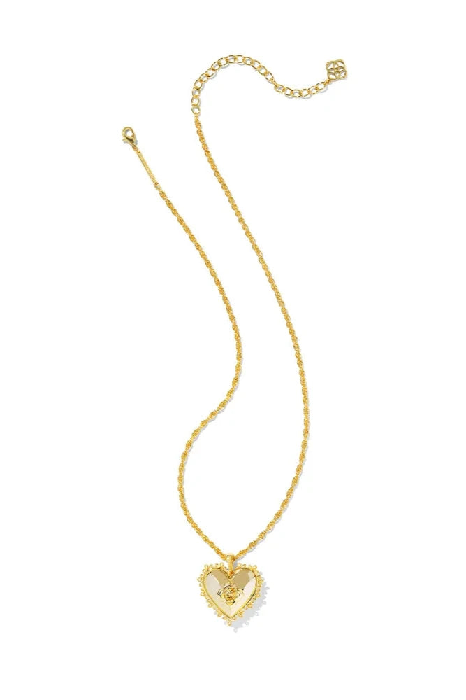 Mallory Rose Gold Locket Short Pendant Necklace