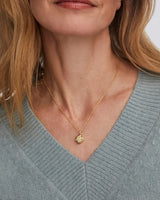 Mallory Rose Gold Multi Strand Necklace-Ivory