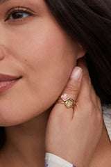 Mallory Rose Gold Ring Set