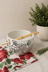 Osaka Noodle Bowl with Chopsticks