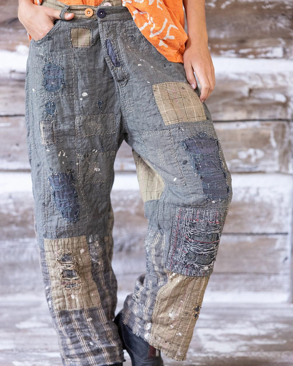 Quilted Miner Pants - 512