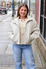 Cooper Oversized Bomber Jacket