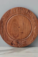 Vintage English Bread Board - Natural Wood