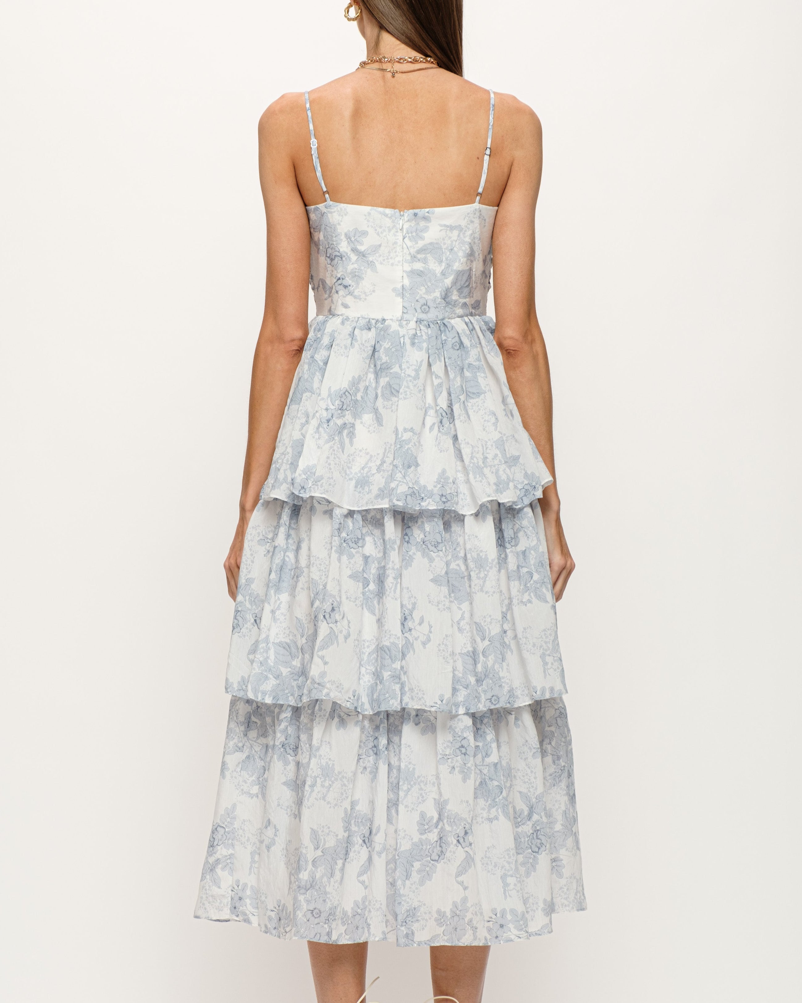 Melody Tiered Midi Dress