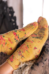 Magnolia Pearl Floral Lil Dipper Socks 098 - Narita
