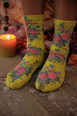 Magnolia Pearl Floral MP Socks 141 - Curtsy