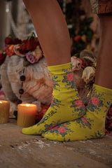 Magnolia Pearl Floral MP Socks 141 - Curtsy
