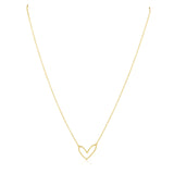 Abigail Open Heart Necklace