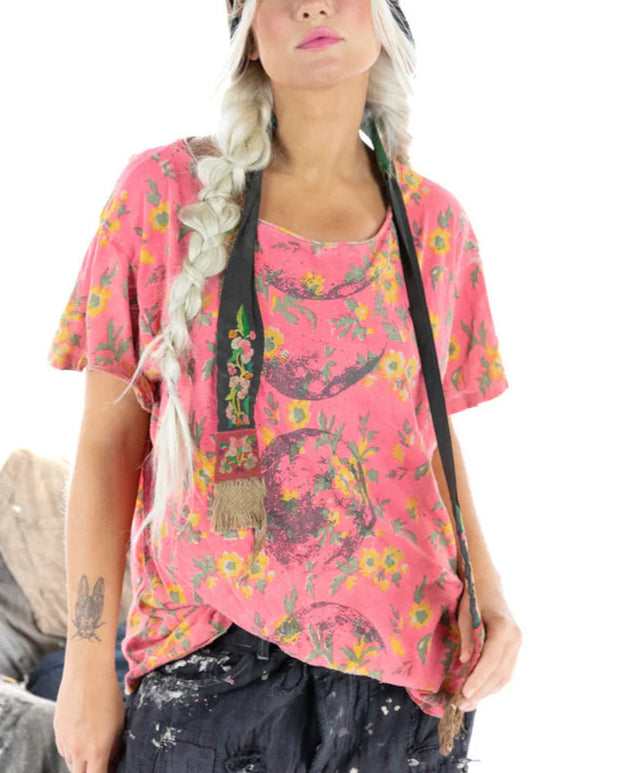 Floral Master Of Time Phases Tee-1520