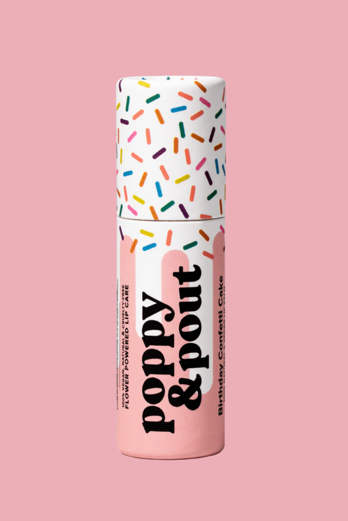 Birthday Confetti Cake Lip Balm - Pink