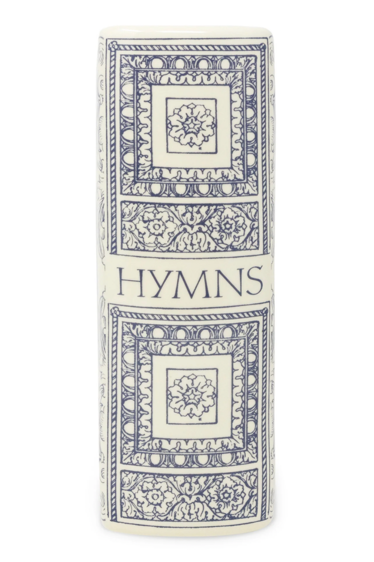 Hymnal Large Book Vase