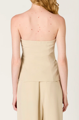 Grainge Strapless Top