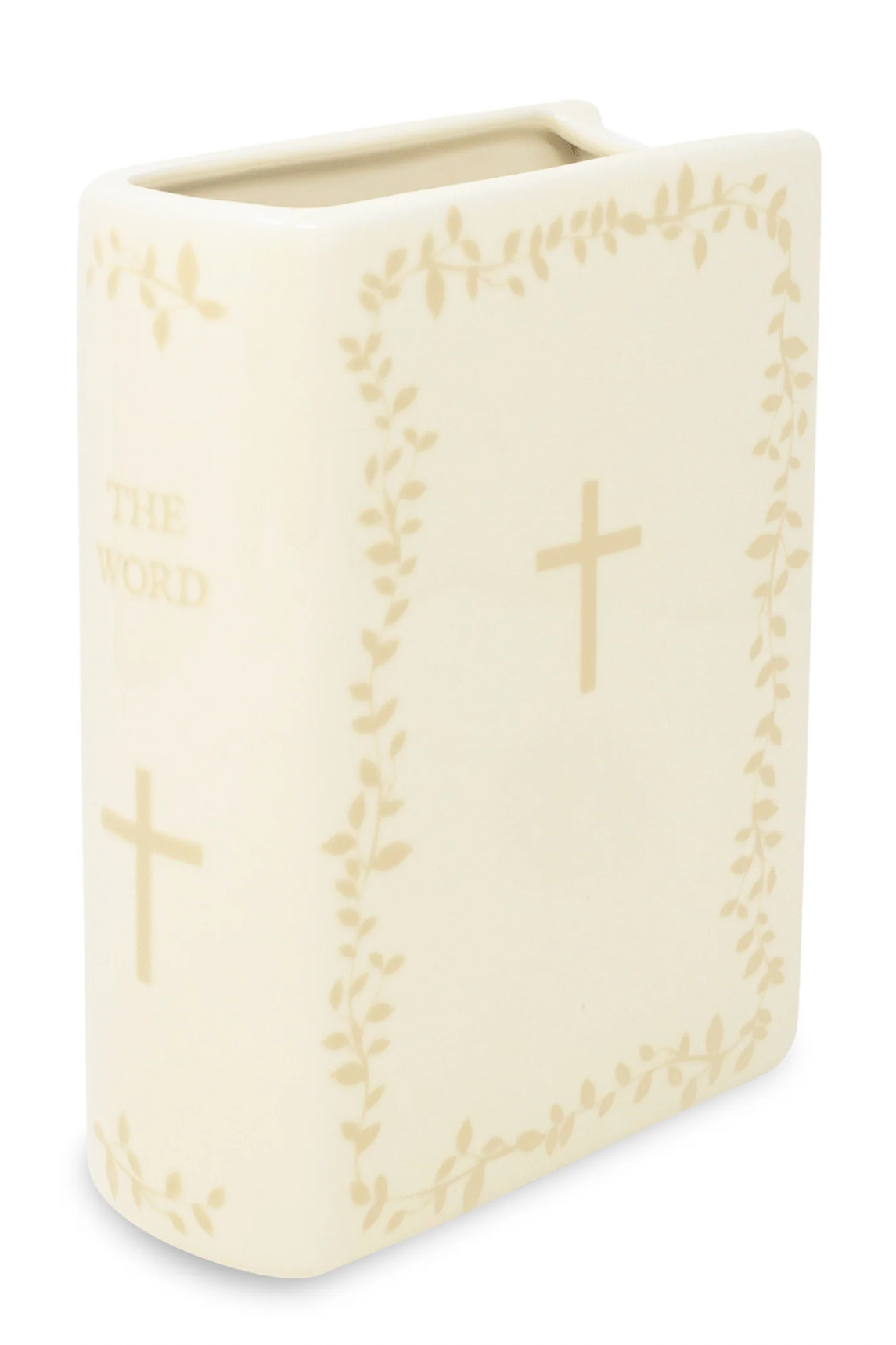 The Word Large Book Vase