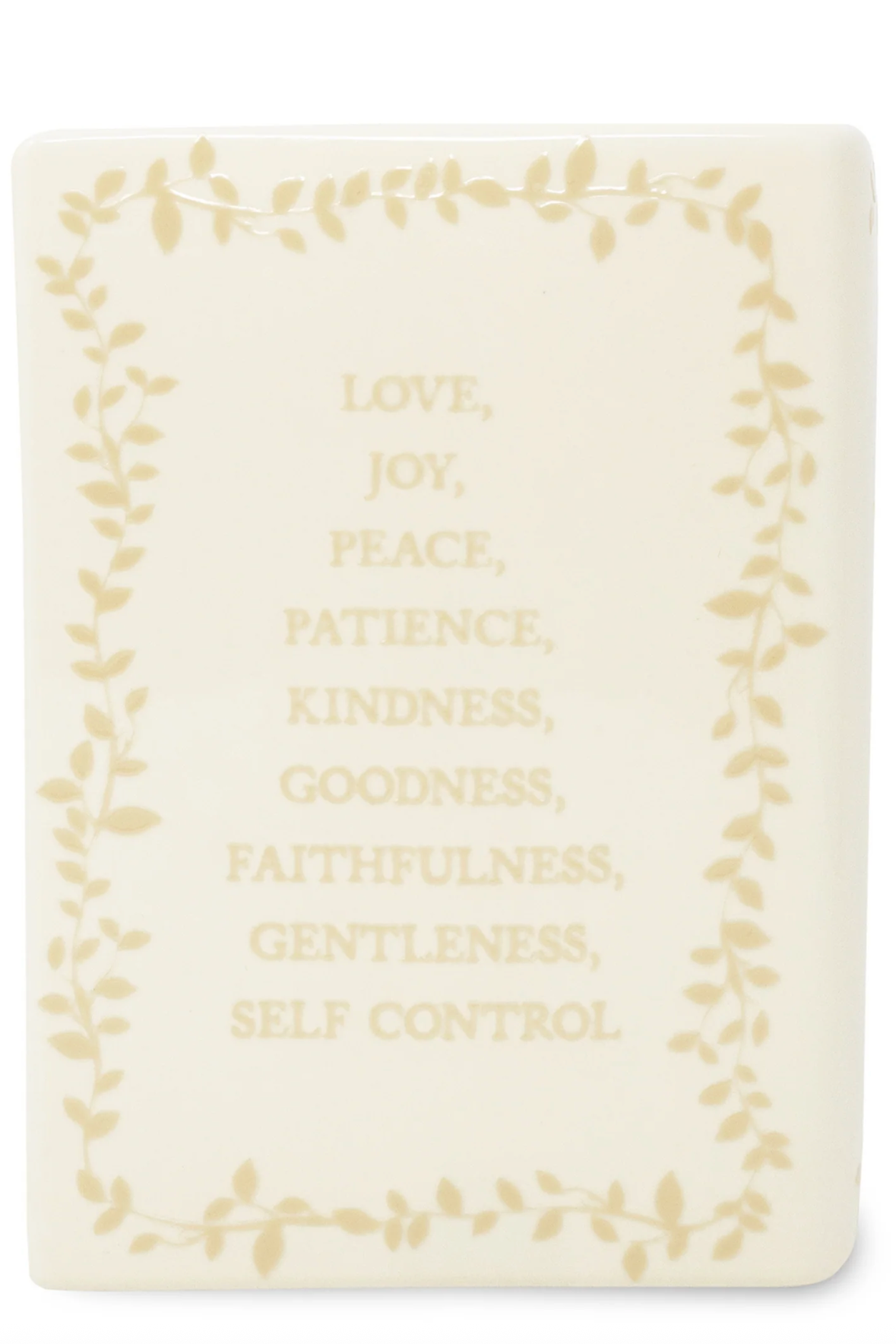 The Word Large Book Vase
