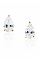 Pear Cut Stud Earrings