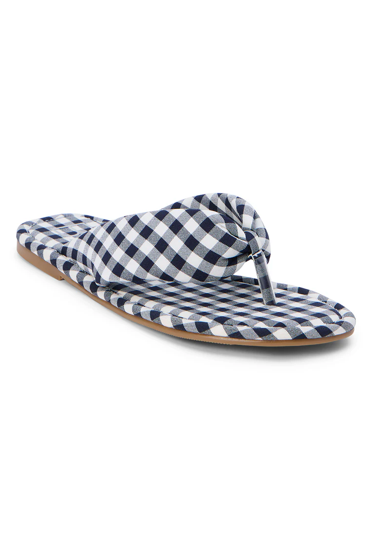 Gidget Gingham Flip Flops