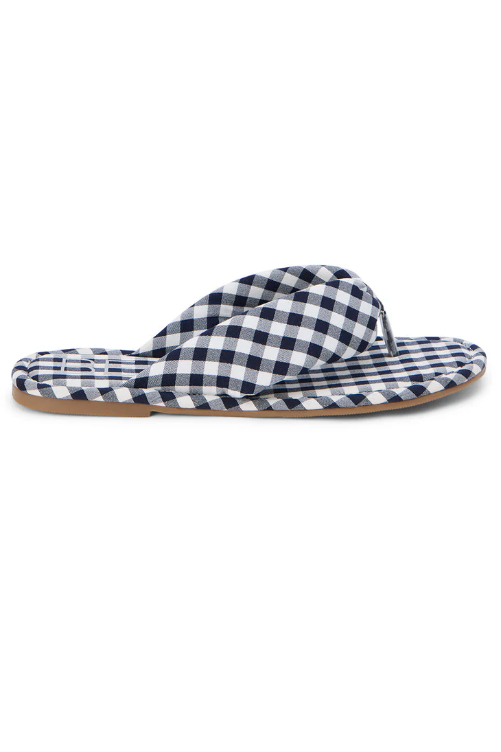 Gidget Gingham Flip Flops