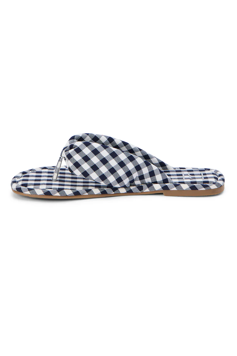 Gidget Gingham Flip Flops