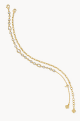 Mini Elisa Abbie Gold Delicate Chain Bracelets (Set of 2)