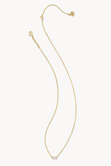 Juliette Pendant Necklace - Rose Quartz