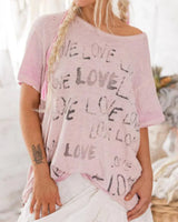 Love Amor Tee-1944 Lychee