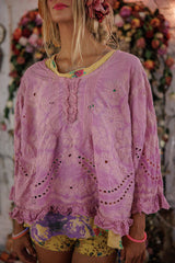 Eyelet Wennie Blouse-2566